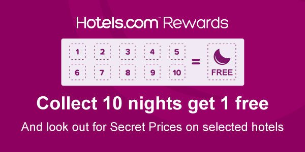hotelscom partnership rewards