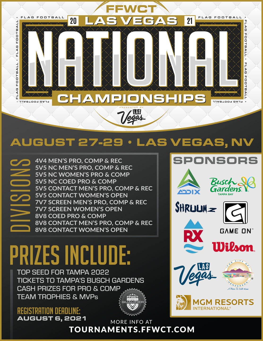2021 Las Vegas Nationals Flyer